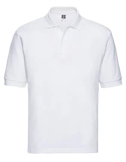 Mens Classic Polycotton Polo - White