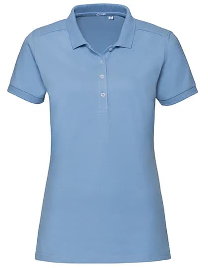 Ladies Fitted Stretch Polo - Sky