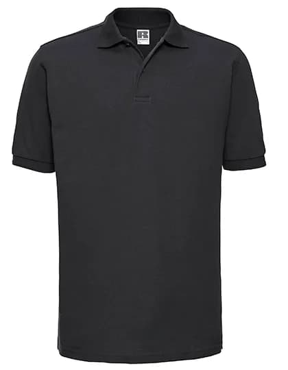 Hardwearing Polycotton Polo - Black