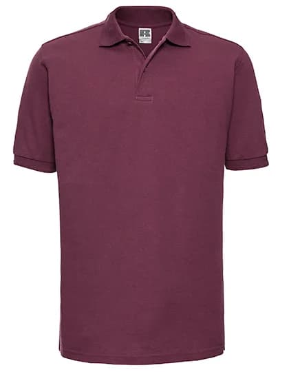 Hardwearing Polycotton Polo - Burgundy
