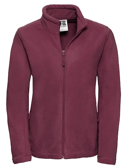 Ladies´ Full Zip Outdoor Fleece - Burgundy