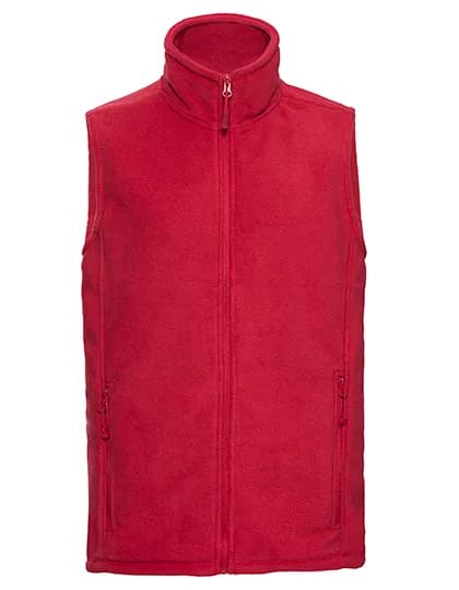 Men´s Outdoor Fleece Gilet - Classic Red