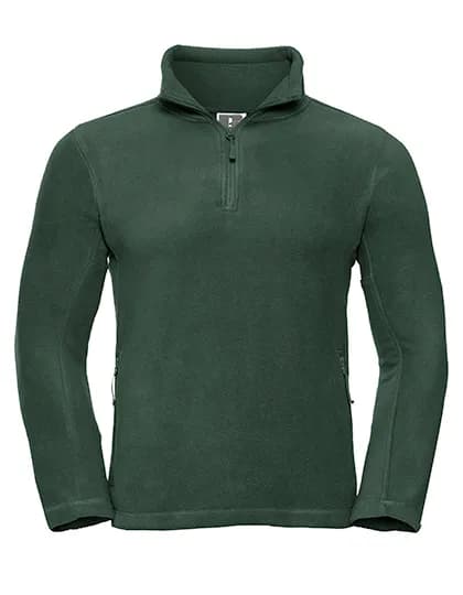Quarter Zip Outdoor Fleece - Bottle Green