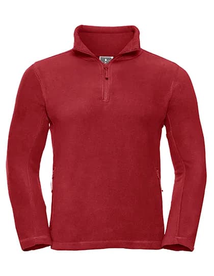 Quarter Zip Outdoor Fleece - Classic Red