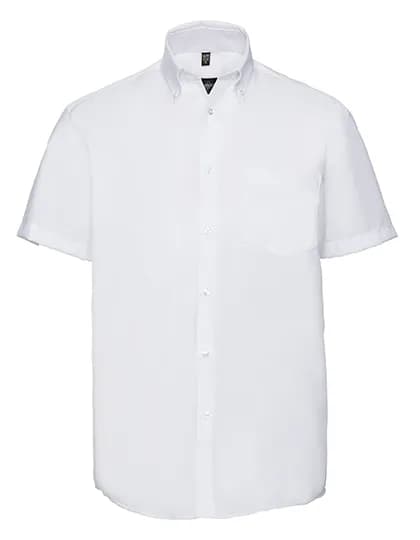 Mens Short Sleeve Classic Ultimate Non-Iron Shirt - White