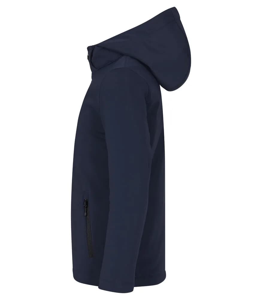 Padded Hoody Softshell Junior - Navy