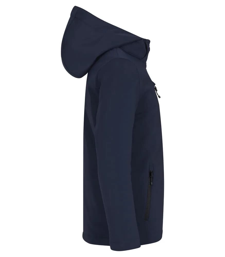 Padded Hoody Softshell Junior - Navy