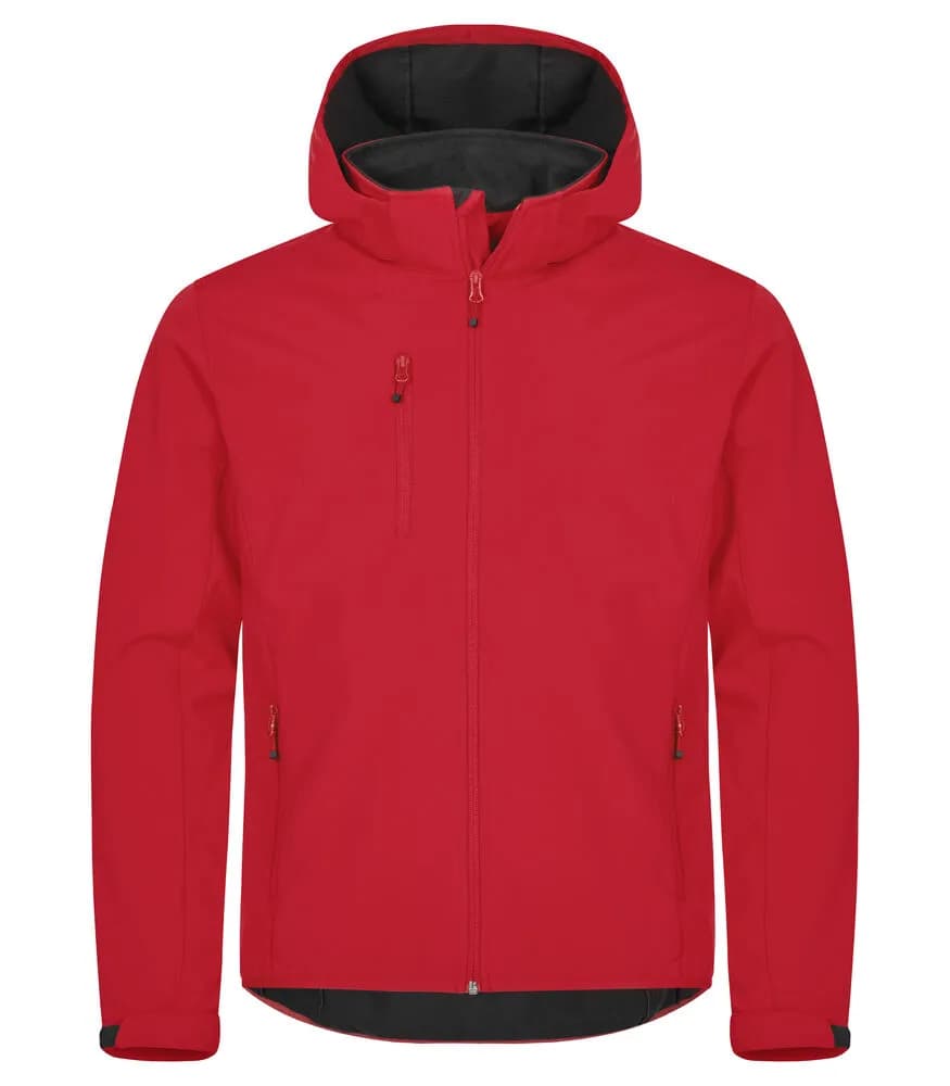 Classic Softshell Hoody - Red