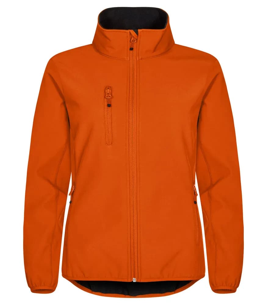 Classic Softshell Jacket Women - Blood Orange