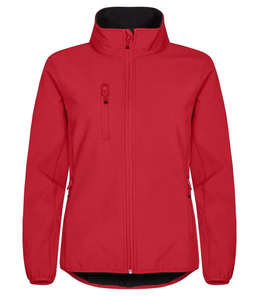 Classic Softshell Jacket Women - Red