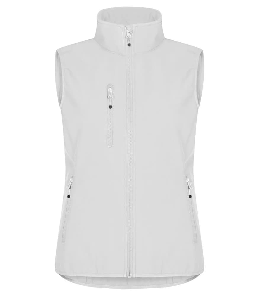 Classic Softshell Vest Women - White