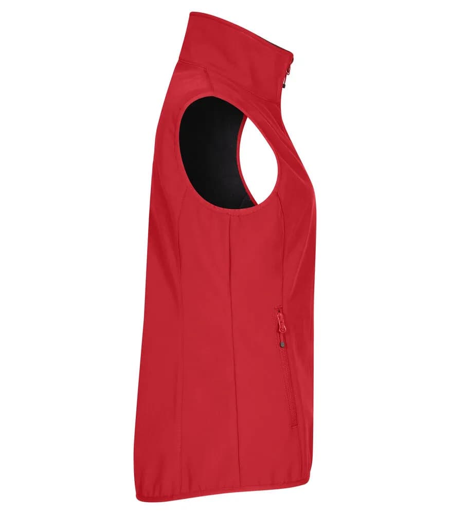 Classic Softshell Vest Women - Red