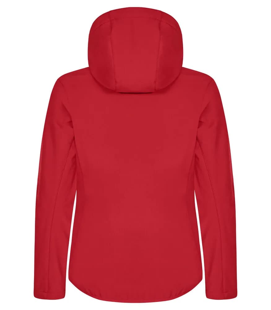 Classic Softshell Hoody Women - Red