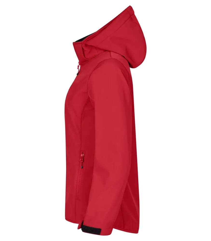 Classic Softshell Hoody Women - Red