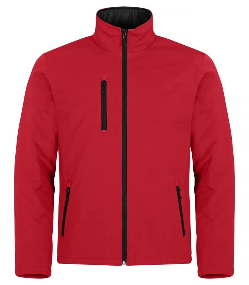 Padded Softshell Jacket - Red