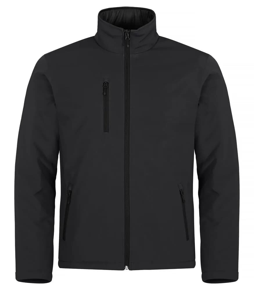 Padded Softshell Jacket - Black