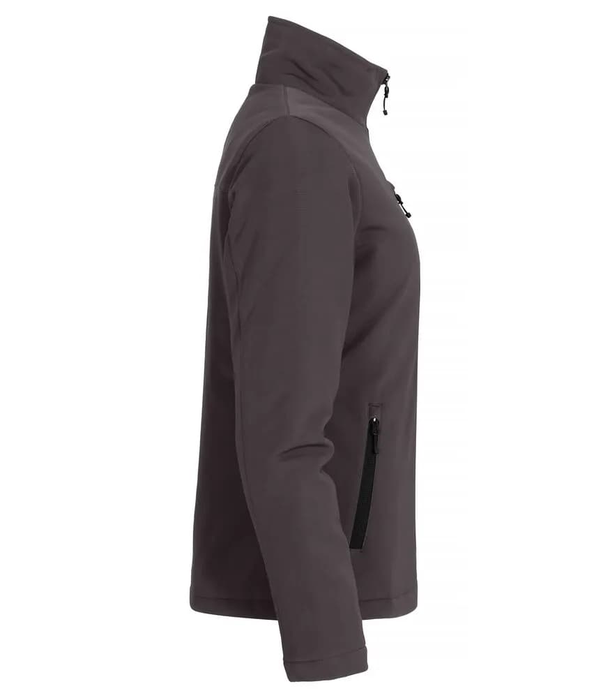 Padded Softshell Jacket Women - Dark Grey