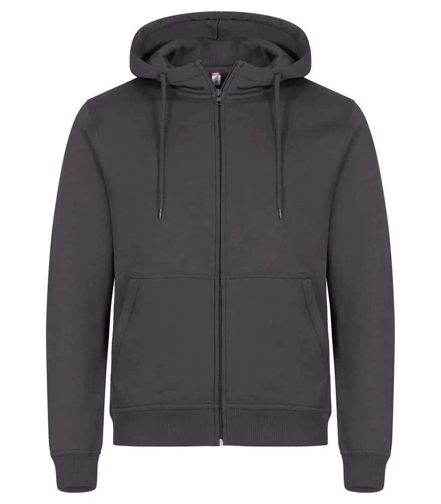Miami Hoody Full Zip - Metal Grey