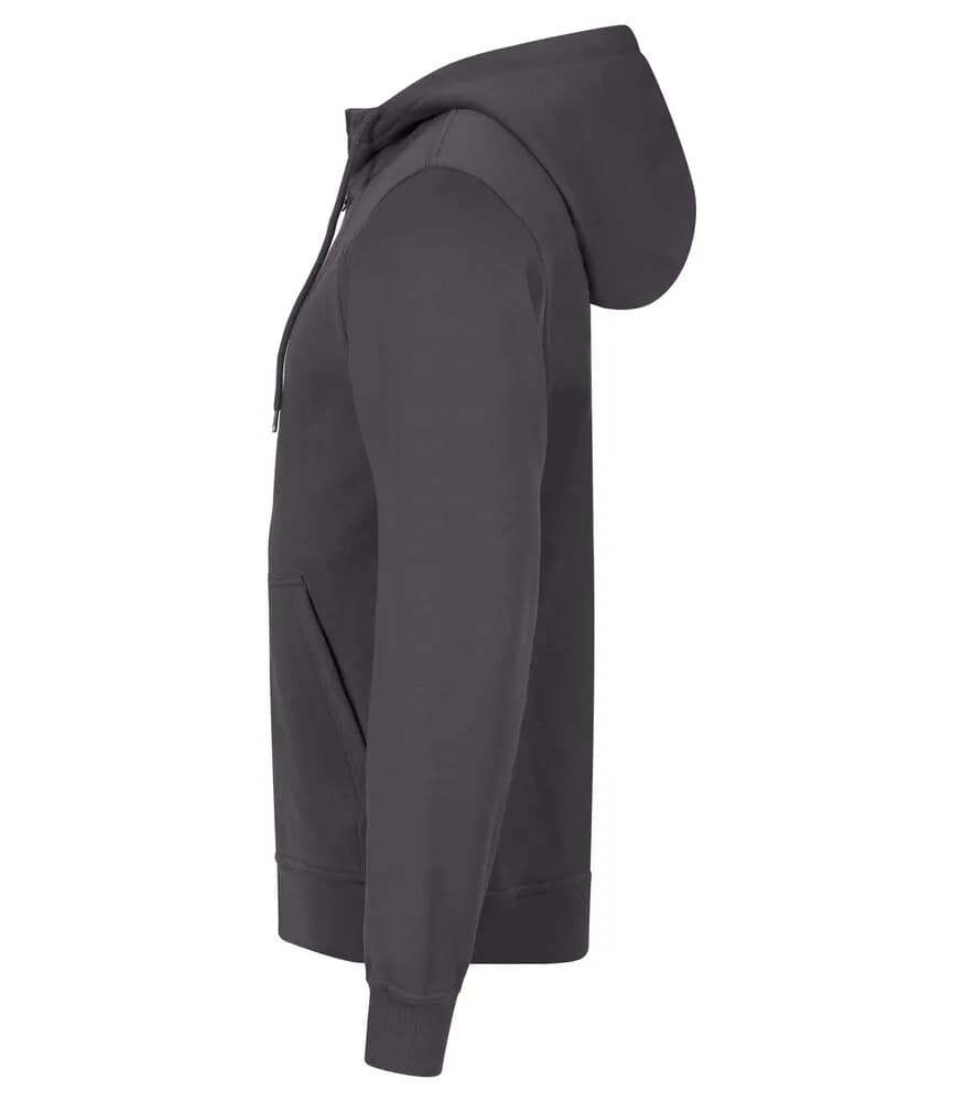 Miami Hoody Full Zip - Metal Grey