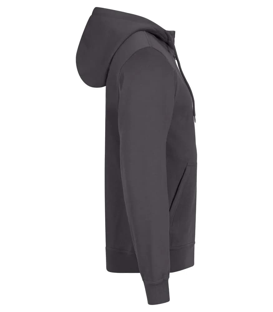 Miami Hoody Full Zip - Metal Grey