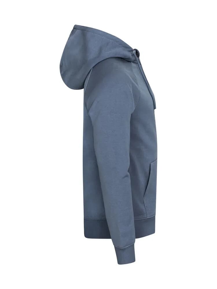 Miami Pro Hoody Full Zip - Steel Blue