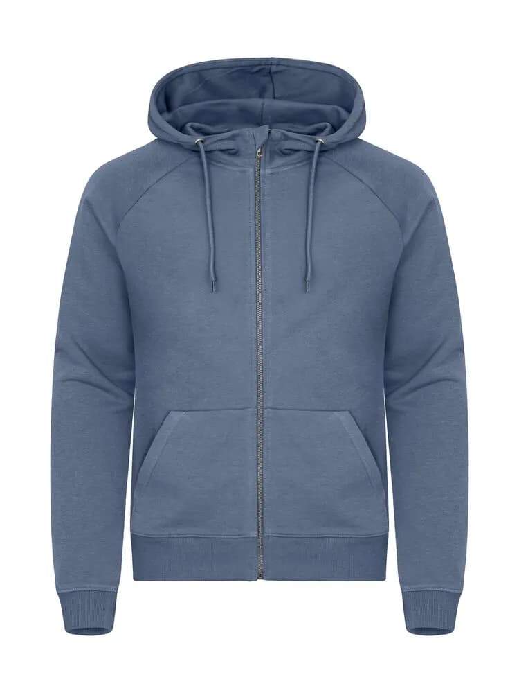 Miami Pro Hoody Full Zip - Steel Blue