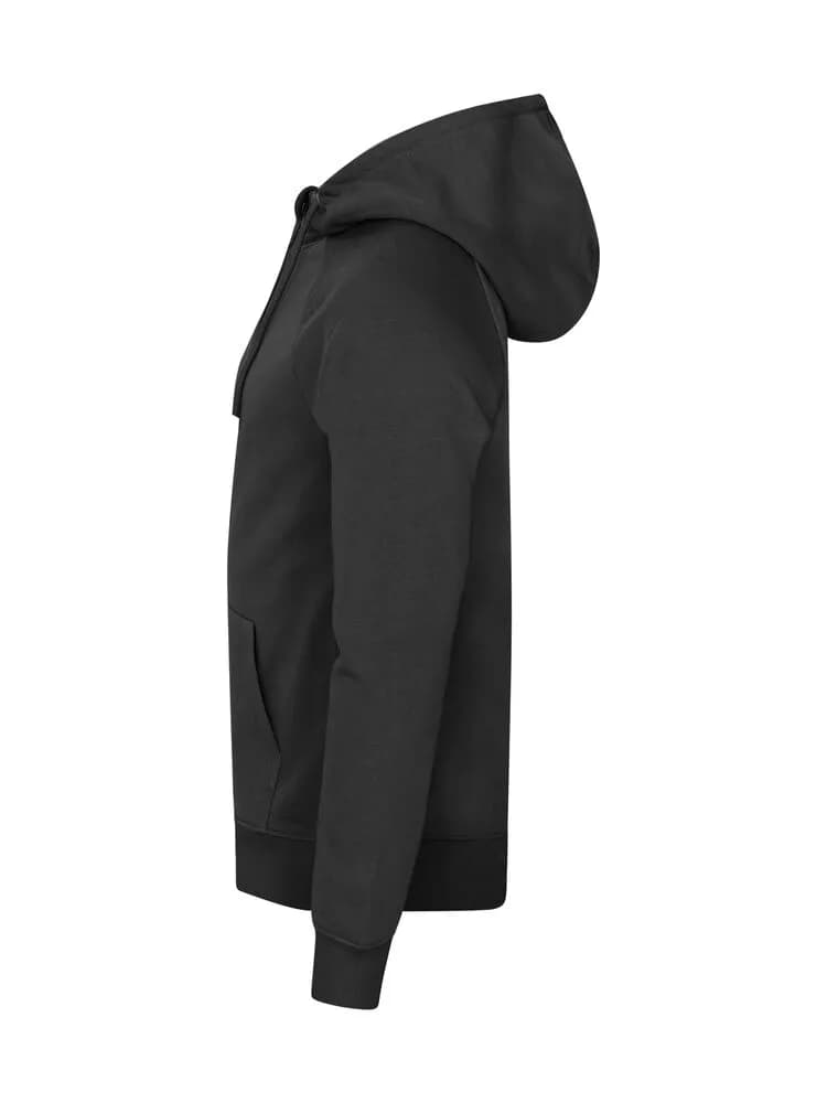 Miami Pro Hoody Full Zip - Black