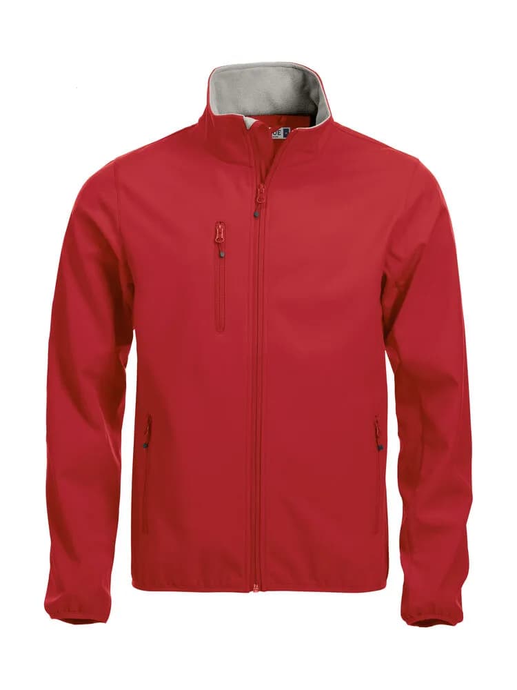 Basic Softshell Jacket - Red