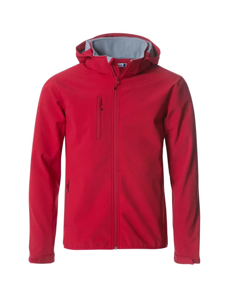 Basic Hoody Softshell - Red
