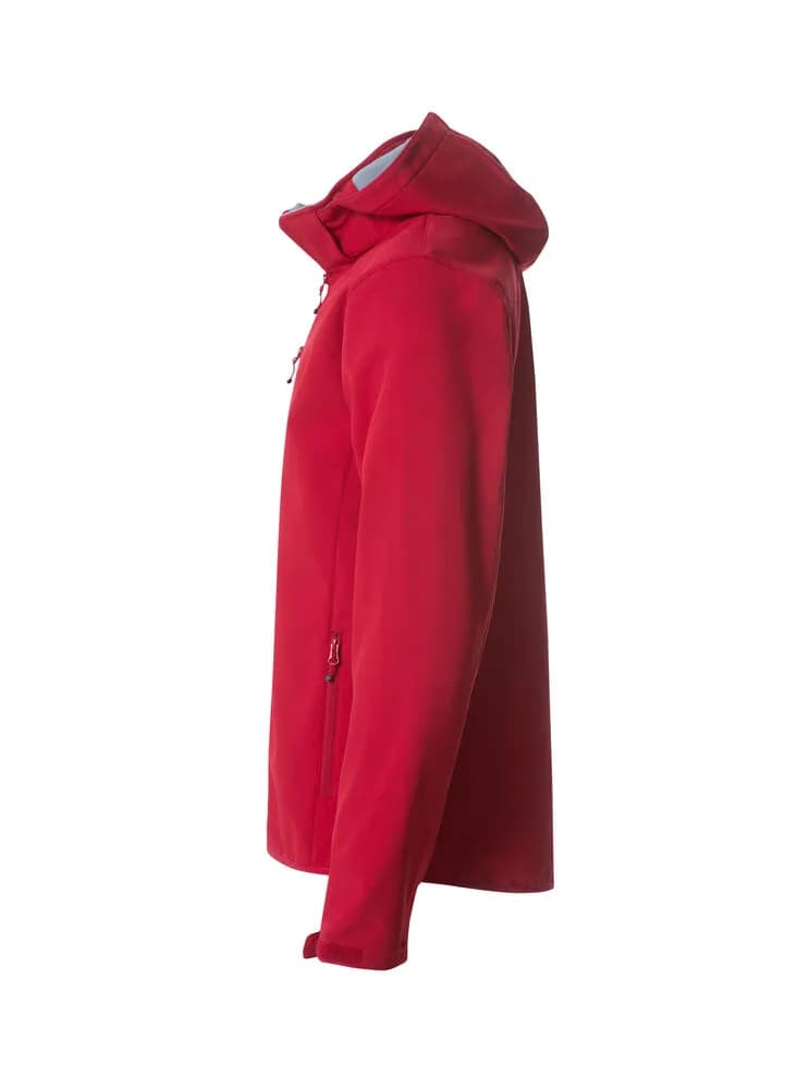 Basic Hoody Softshell - Red