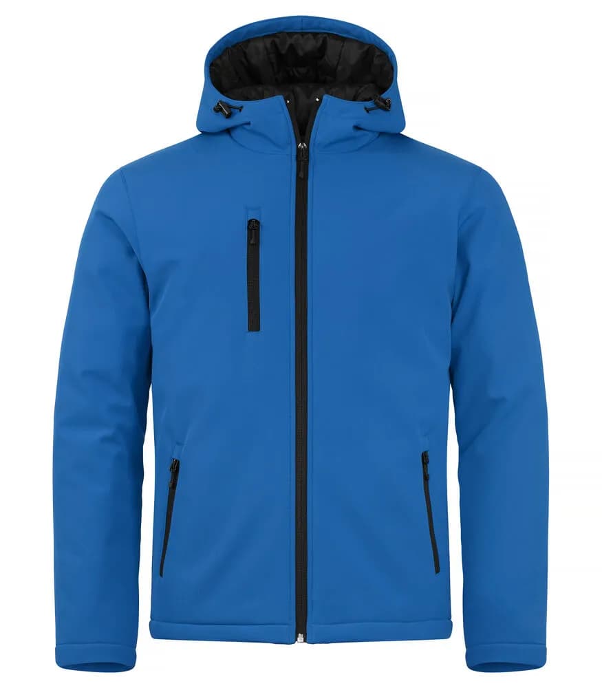 Padded Hoody Softshell - Royalblue