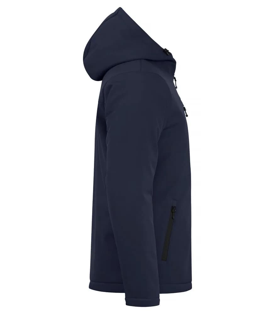 Padded Hoody Softshell - Dark Navy
