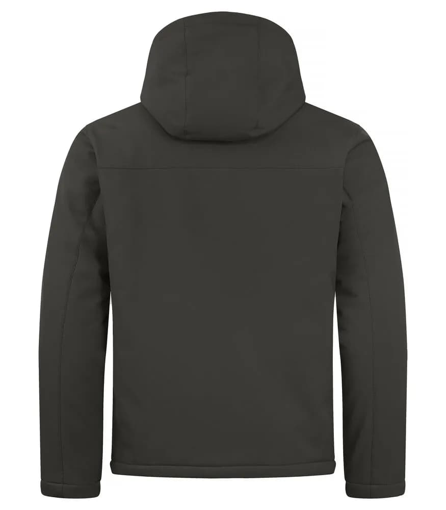 Padded Hoody Softshell - Dark Grey