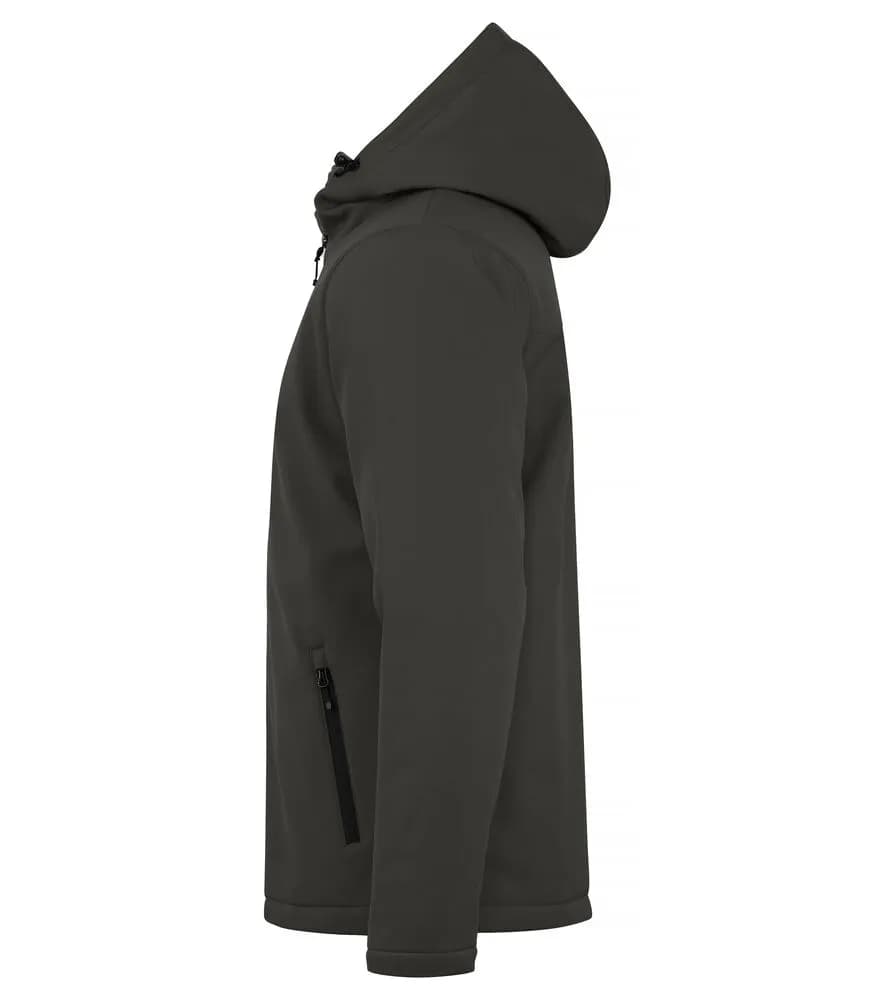 Padded Hoody Softshell - Dark Grey