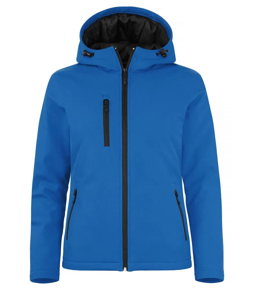 Padded Hoody Softshell Women - Royalblue