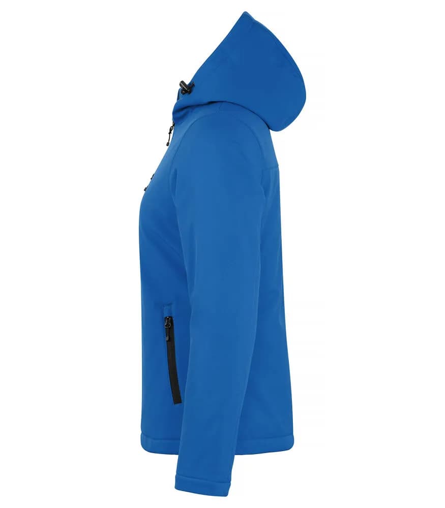 Padded Hoody Softshell Women - Royalblue