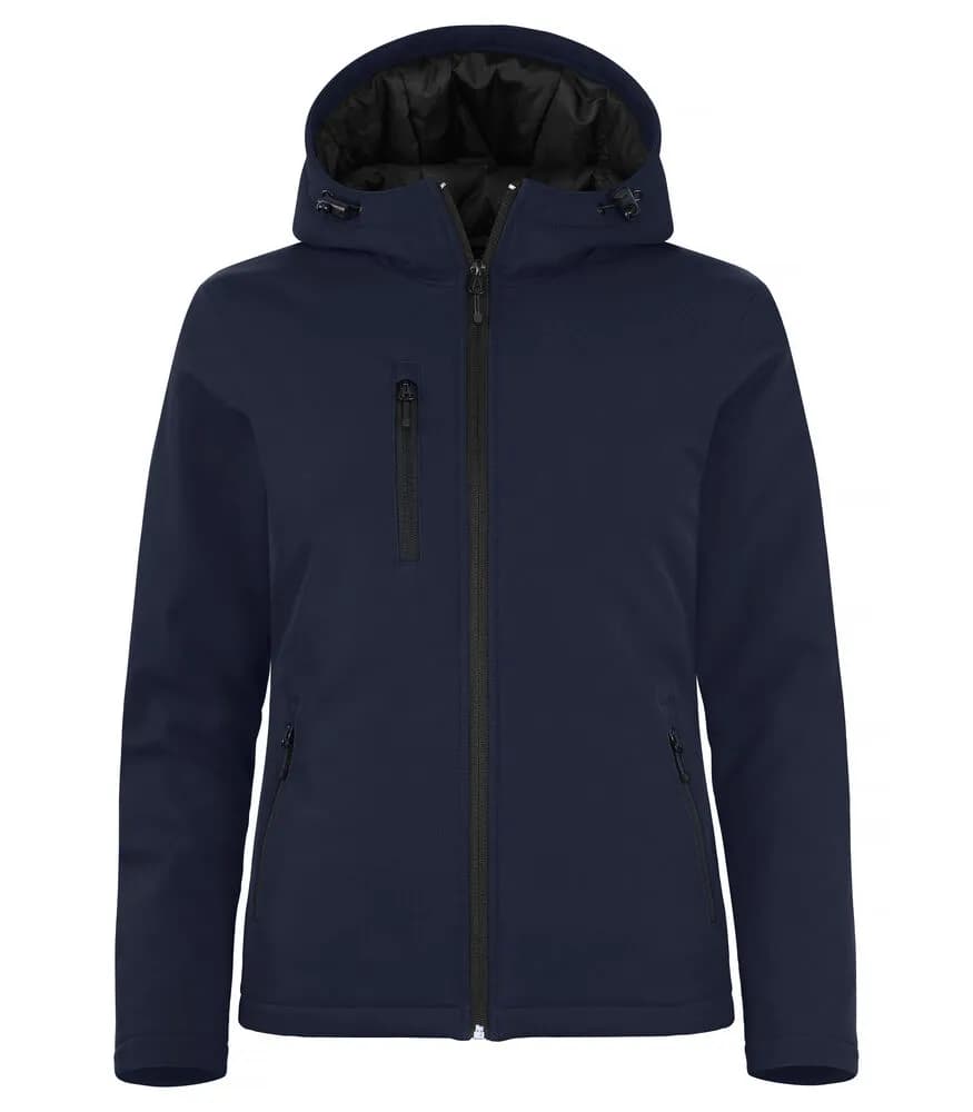 Padded Hoody Softshell Women - Dark Navy