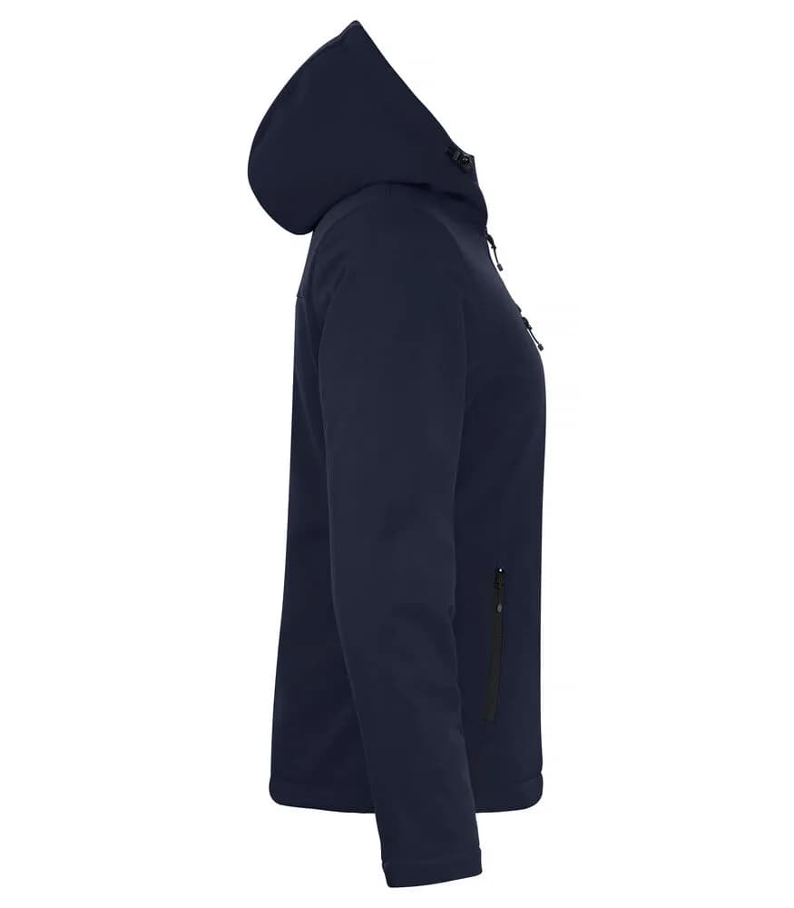 Padded Hoody Softshell Women - Dark Navy
