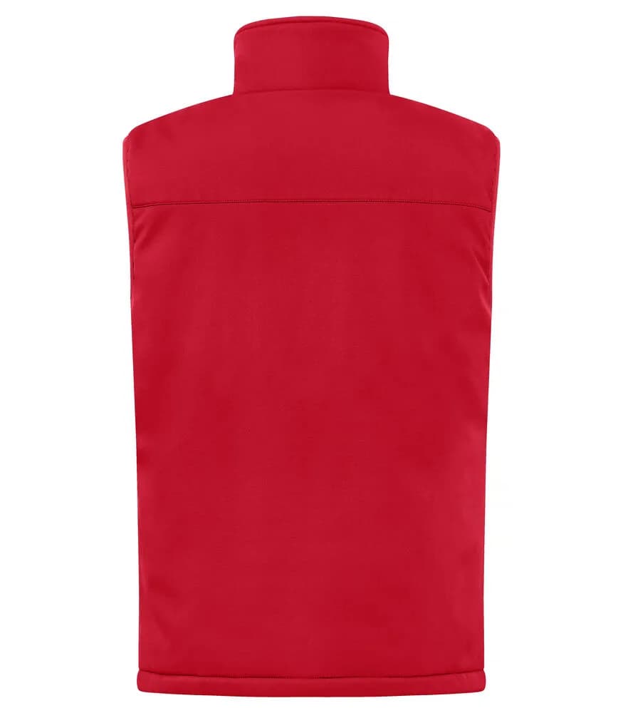 Padded Softshell Vest - Red