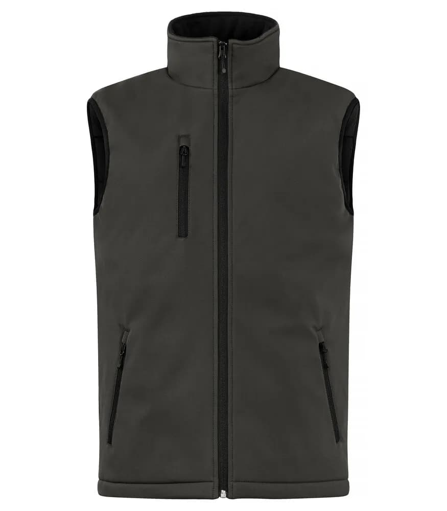 Padded Softshell Vest - Dark Grey