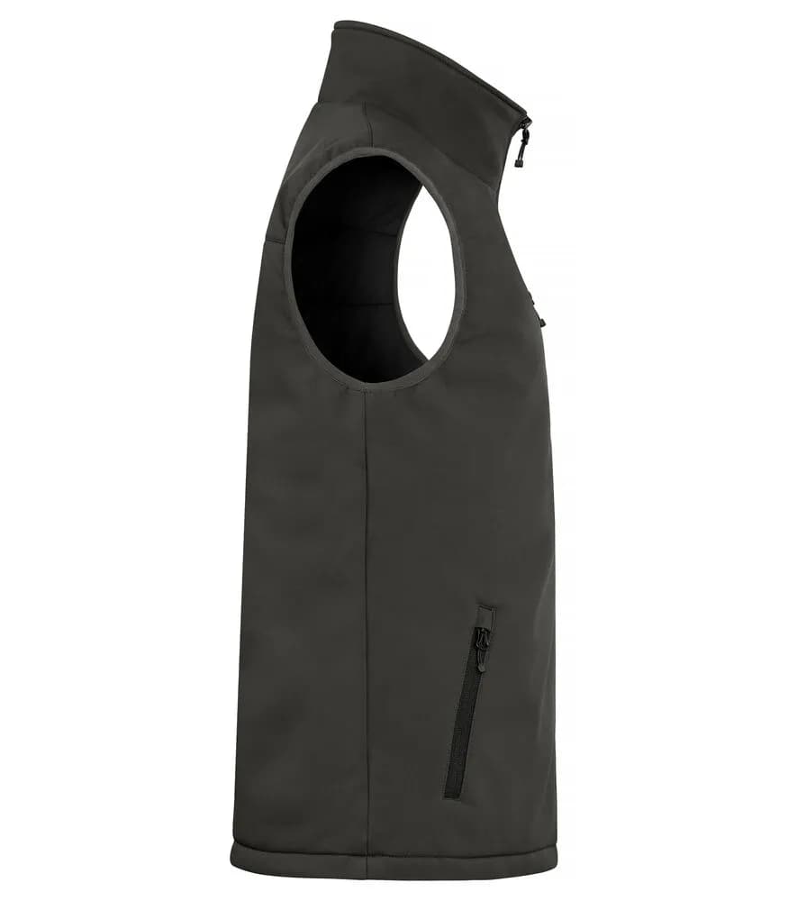 Padded Softshell Vest - Dark Grey