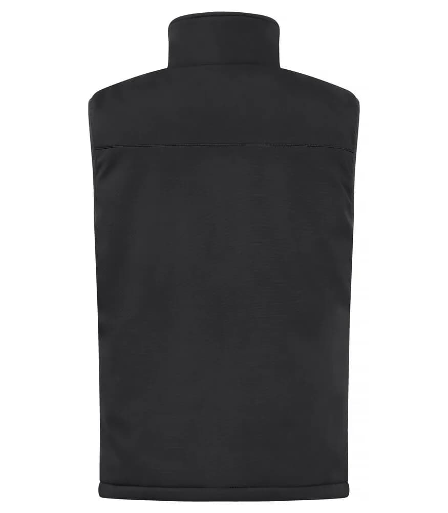 Padded Softshell Vest - Black