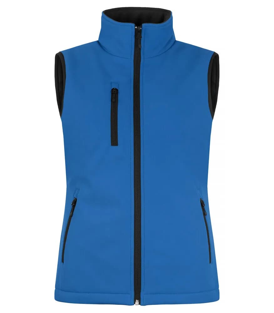Padded Softshell Vest Women - Royalblue
