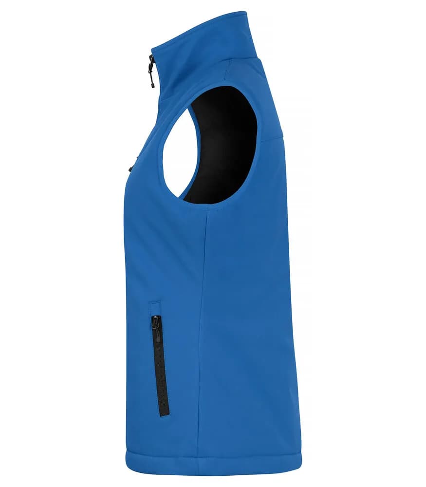 Padded Softshell Vest Women - Royalblue