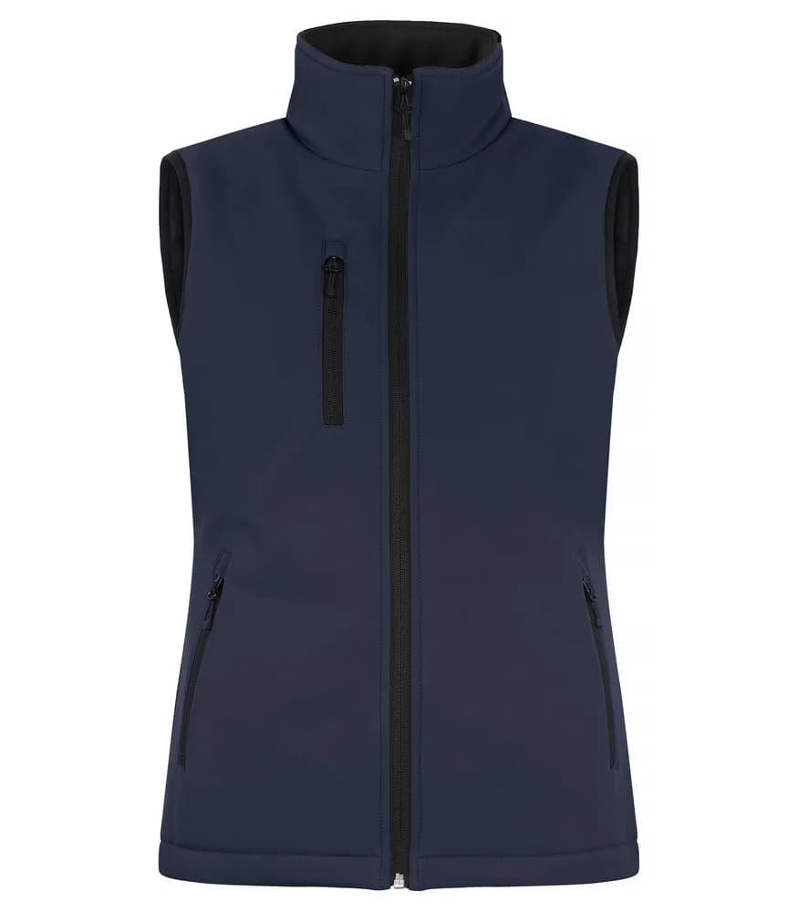 Padded Softshell Vest Women - Dark Navy