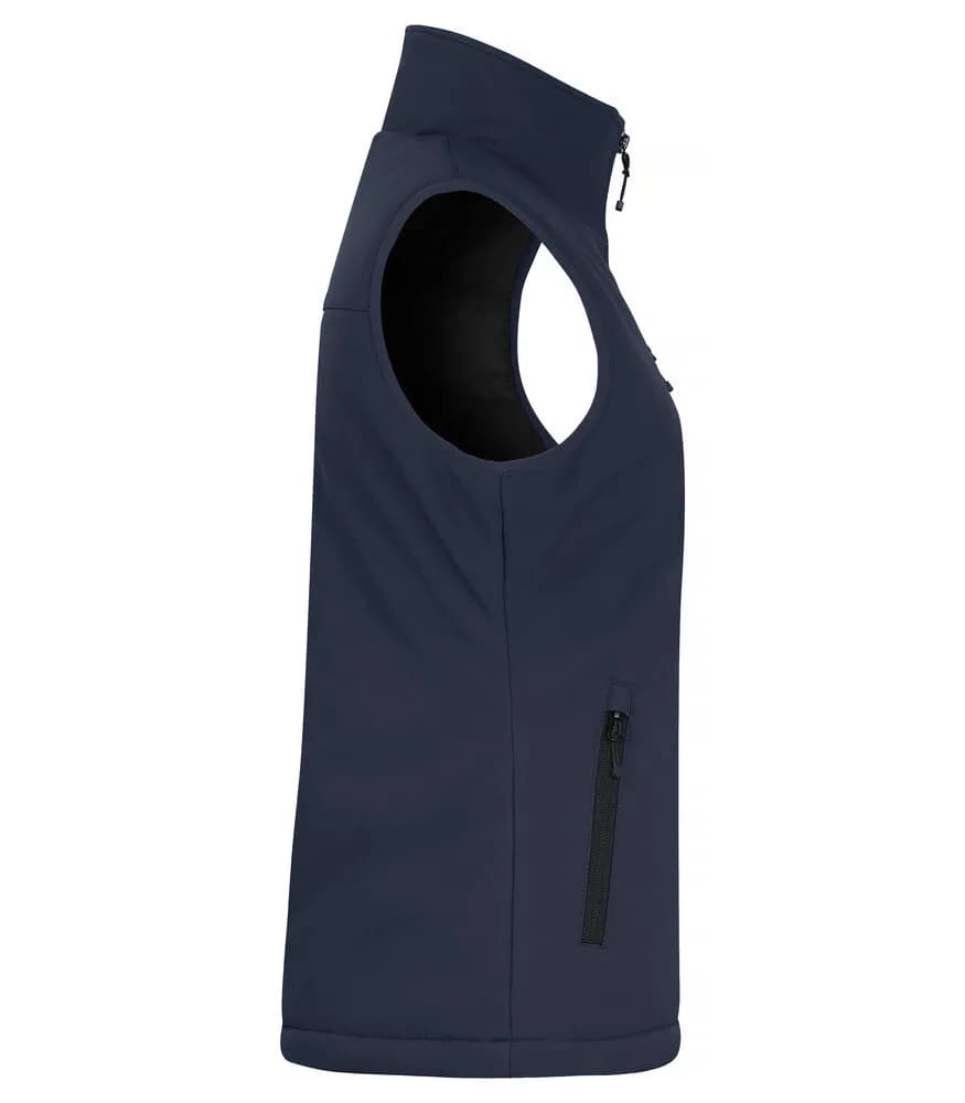 Padded Softshell Vest Women - Dark Navy