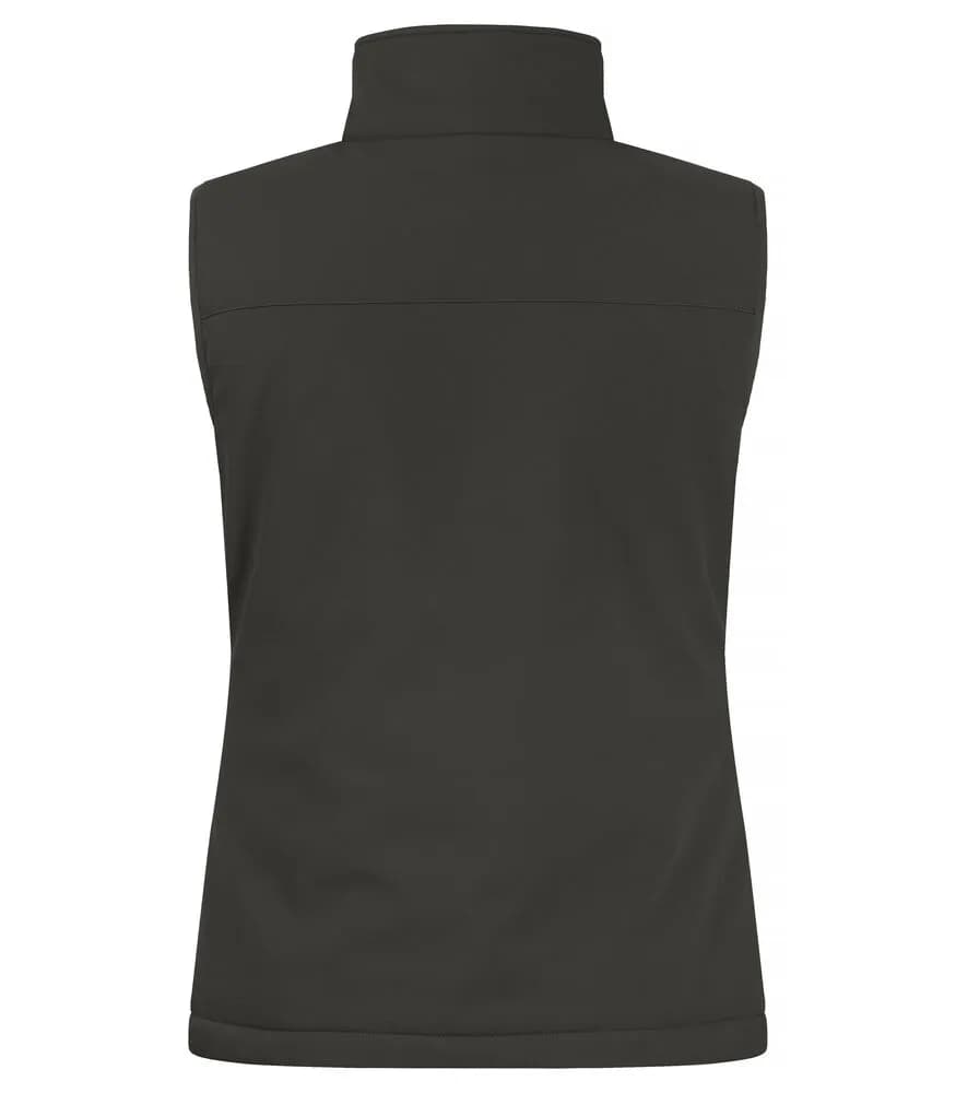 Padded Softshell Vest Women - Dark Grey