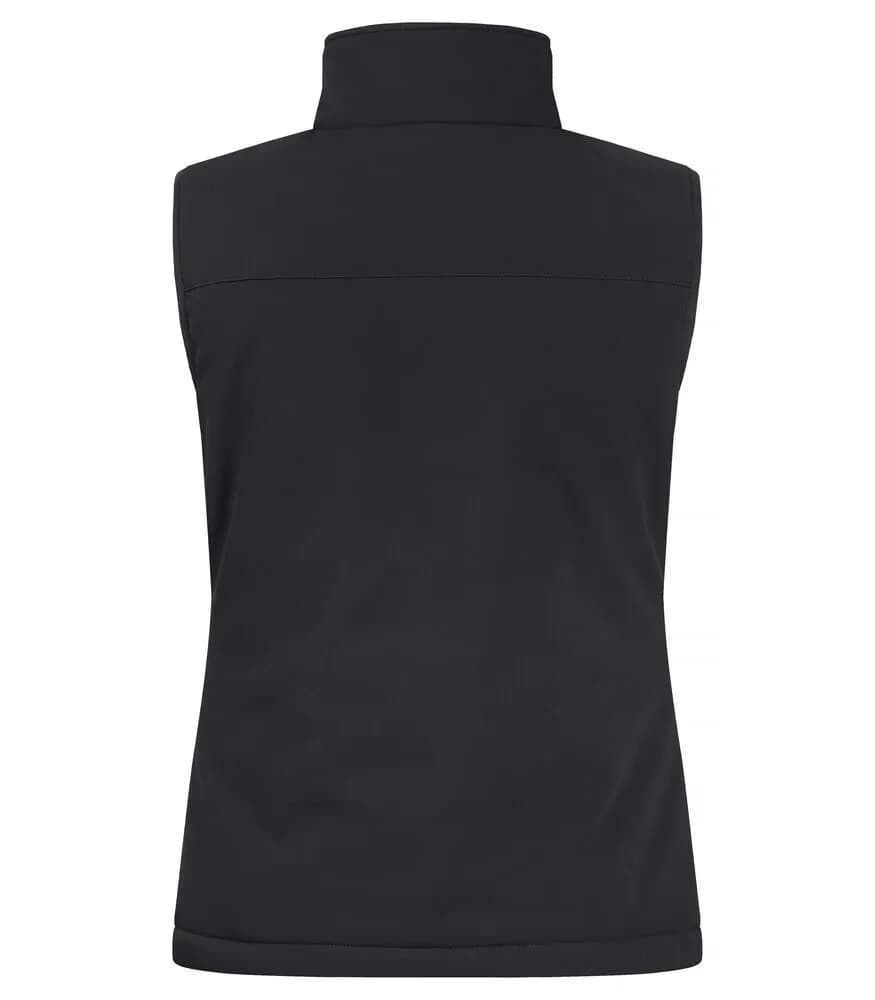 Padded Softshell Vest Women - Black