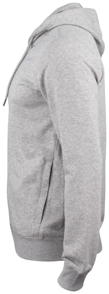 Premium Oc Hoody Full Zip - Grey Melange