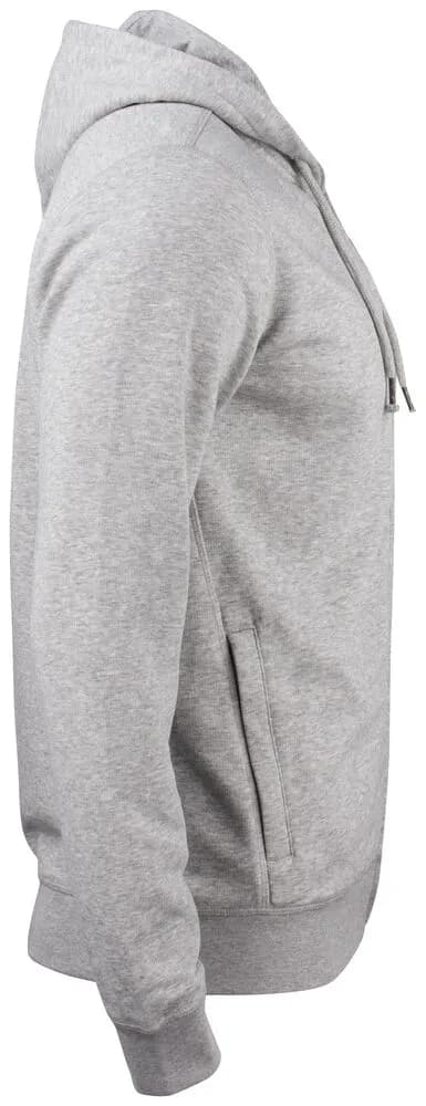 Premium Oc Hoody Full Zip - Grey Melange